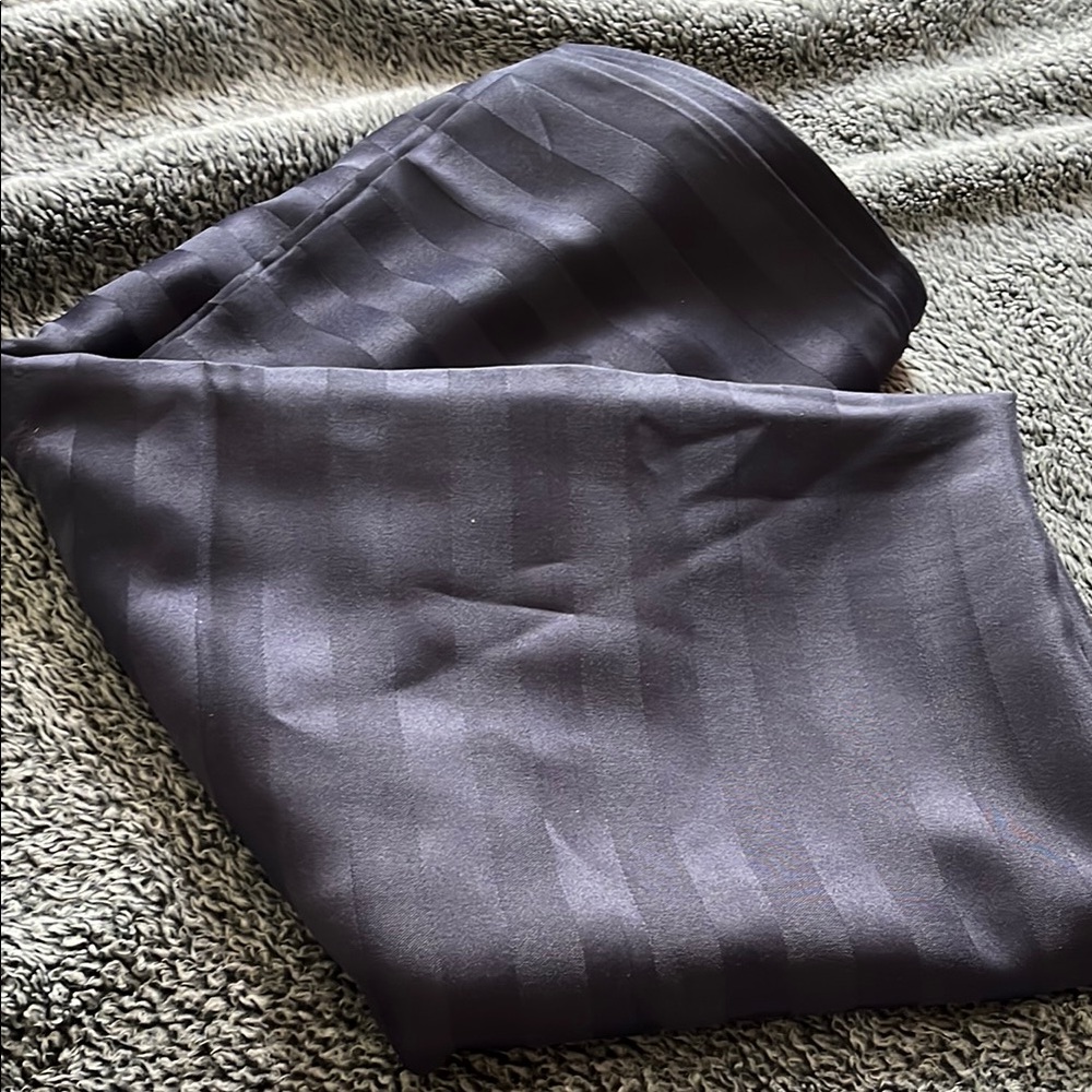 NWOT navy blue tablecloth 57”x 82”